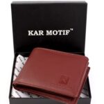 GENUINE LEATHER WALLET , KM 102 BROWN