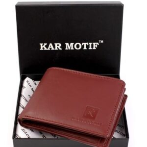 GENUINE LEATHER WALLET , KM 102 BROWN