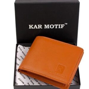 GENUINE LEATHER WALLET ,KM 102 TAN